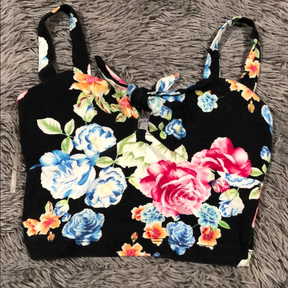 Floral Crop Top